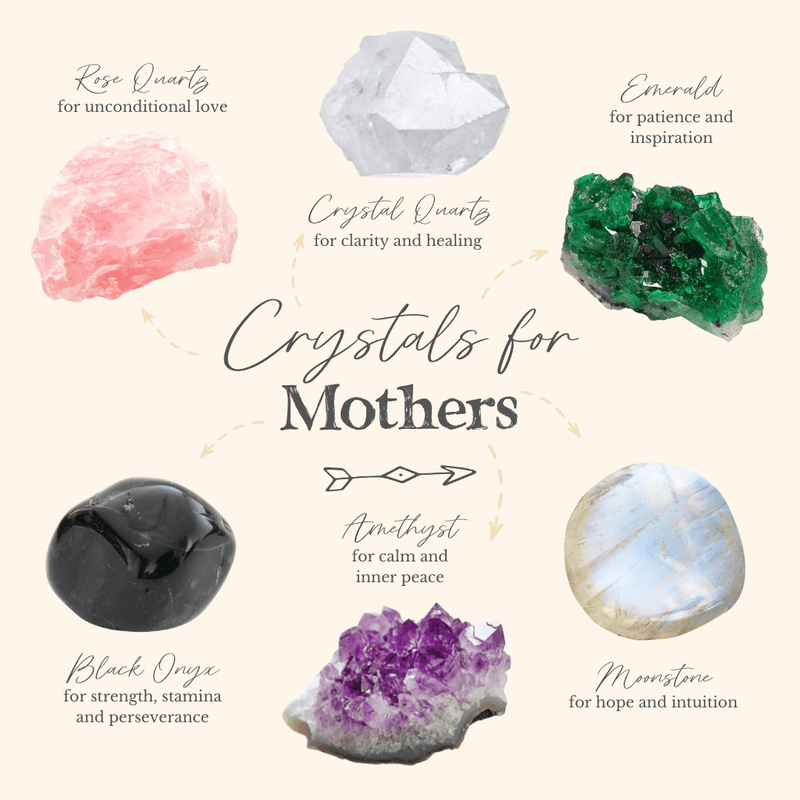 Celebrate the Wild & Wonderful Journey of Motherhood with these Nurturing Crystals for Mothers π - Luna Tide Handmade Crystal Jewellery