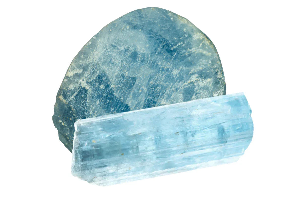 March Birthstone Necklaces - Luna Tide Handmade Crystal Jewellery