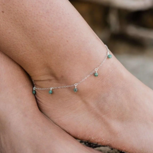 Emerald Anklets