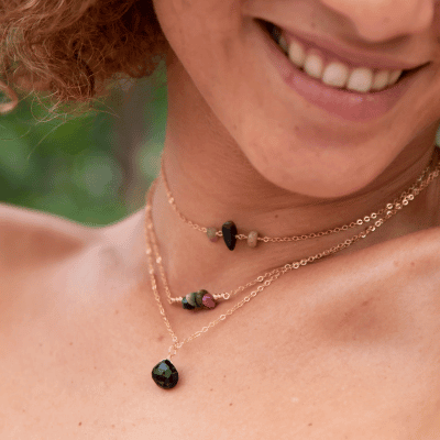 Necklaces - Luna Tide Handmade Crystal Jewellery