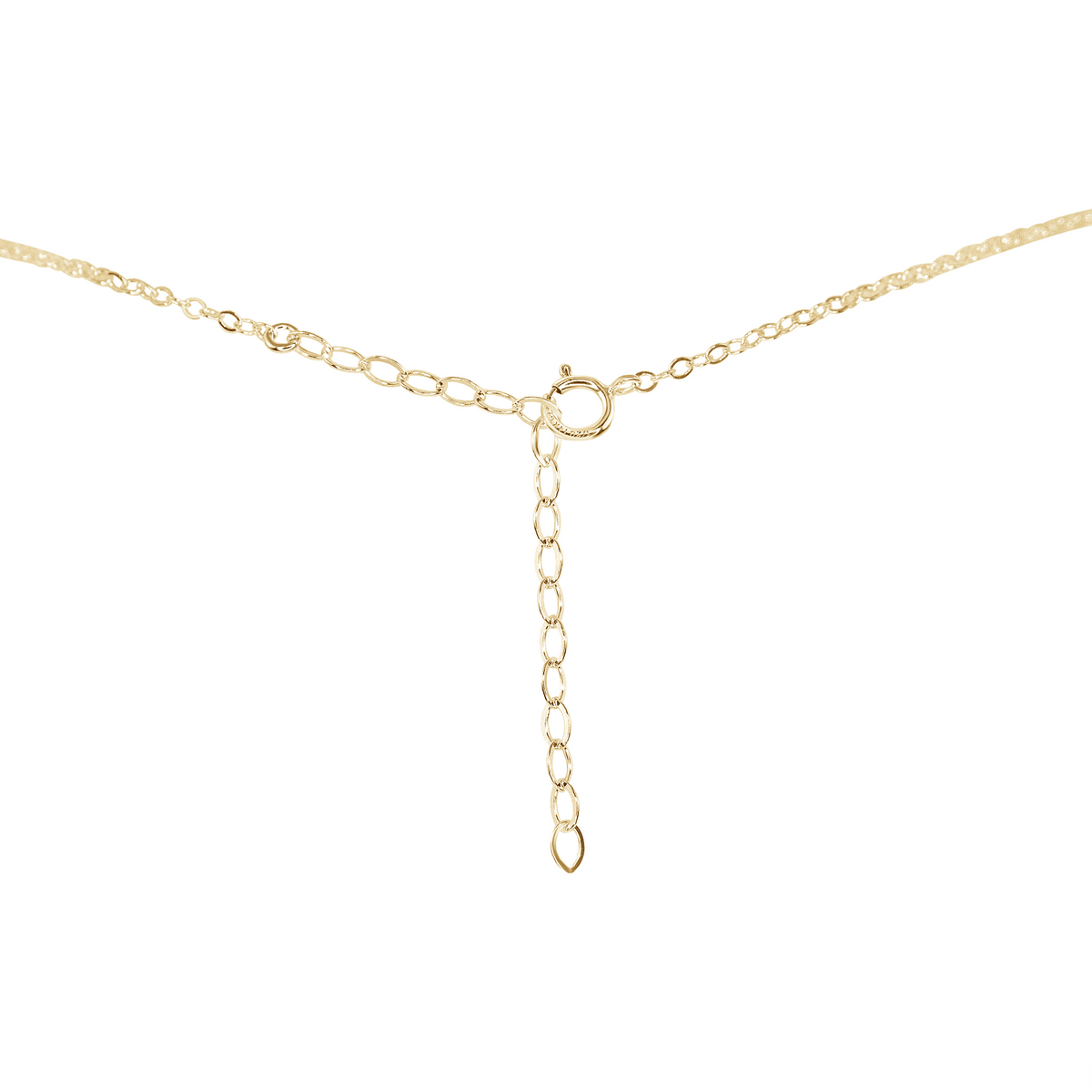 Sparkling Fluorite Faceted Bead Bar Necklace - Sparkling Fluorite Faceted Bead Bar Necklace - 14k Gold Fill - Luna Tide Handmade Crystal Jewellery