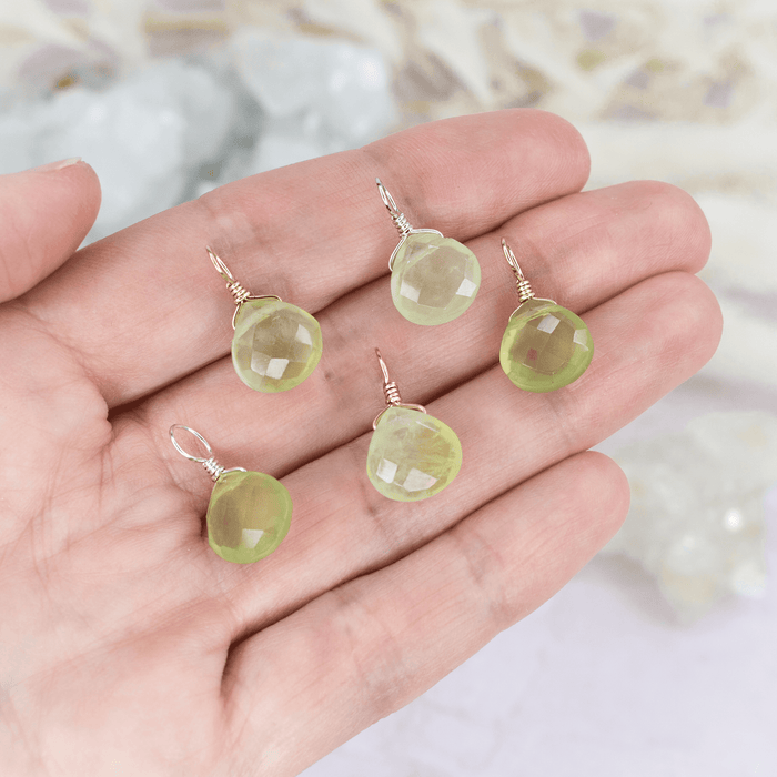 Prehnite Jewellery Handmade with Genuine Gemstones Luna Tide